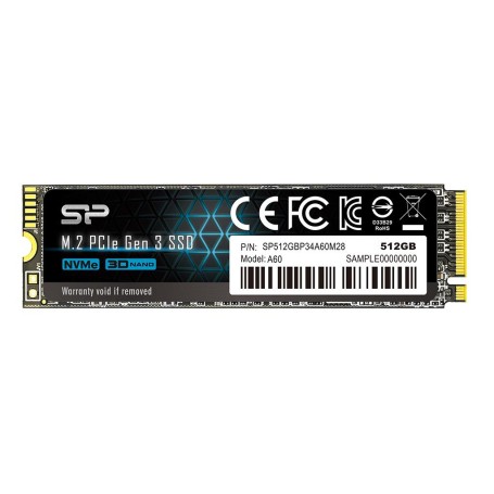 Silicon Power P34A60 512 GB M.2 PCI Express NVMe SLC (SP512GBP34A60M28)