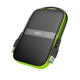 Silicon Power Armor A60 disco rigido esterno 2 TB 2.5" USB tipo A 2.0/3.2 Gen 1 (3.1 Gen 1) Nero (SP020TBPHDA60S3K)
