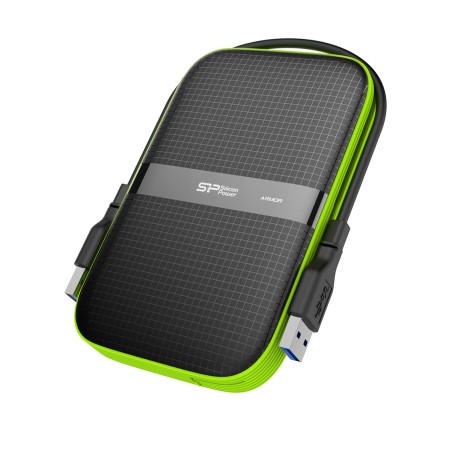 Silicon Power Armor A60 disco rigido esterno 2 TB 2.5" USB tipo A 2.0/3.2 Gen 1 (3.1 Gen 1) Nero (SP020TBPHDA60S3K)
