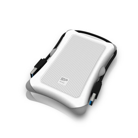 Silicon Power Armor A30 disco rigido esterno 2 TB 2.5" USB tipo A 3.2 Gen 1 (3.1 Gen 1) Bianco (SP020TBPHDA30S3W)
