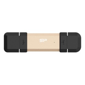 Silicon Power DS72 unità flash USB 500 GB USB Type-A / USB Type-C 3.2 Gen 2 (3.1 Gen 2) Oro (SP500GBUC3S72VPG)