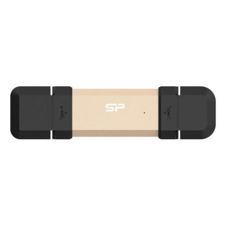 Silicon Power DS72 unità flash USB 500 GB USB Type-A / USB Type-C 3.2 Gen 2 (3.1 Gen 2) Oro (SP500GBUC3S72VPG)