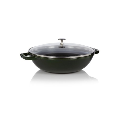 Staub 1312923 padella Wok/padella per cottura al salto Rotondo (40511-344-0)