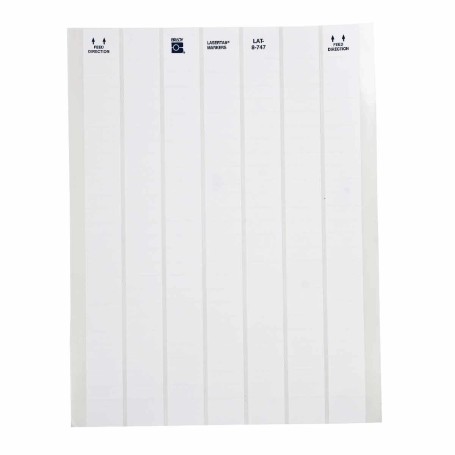 Brady LAT-8-747-10 etichetta per stampante Bianco Etichetta per stampante autoadesiva (029721)