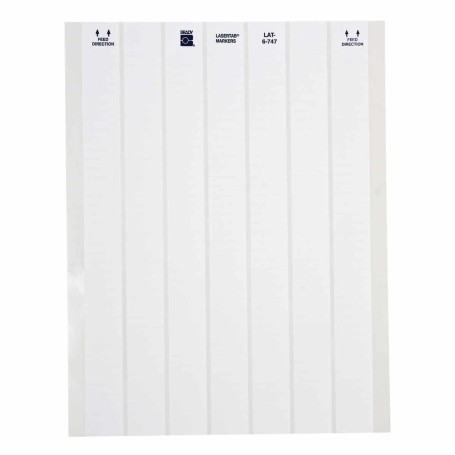 Brady LAT-7-747-10 etichetta per stampante Bianco (029718)