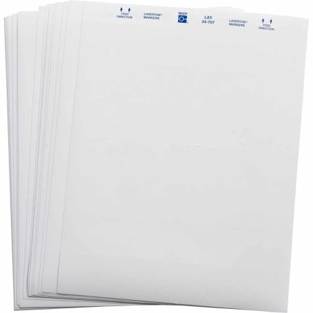 Brady LAT-34-707-1 etichetta per stampante Bianco Etichetta per stampante autoadesiva (029836)
