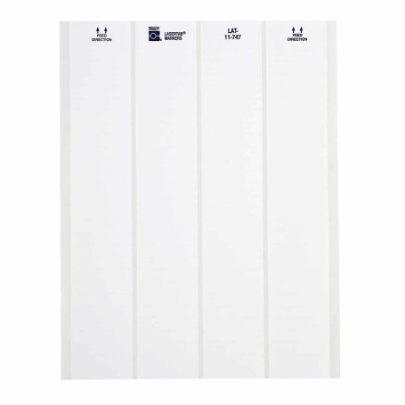 Brady LAT-11-747-5 etichetta per stampante Bianco Etichetta per stampante autoadesiva (029730)