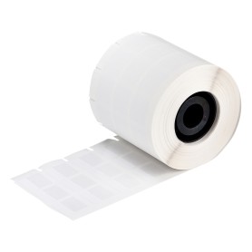 Brady MNK-BPT-311-427 etichetta per stampante Trasparente, Bianco Etichetta per stampante autoadesiva (710114)