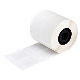 Brady MNK-BPT-517-427 etichetta per stampante Trasparente, Bianco Etichetta per stampante autoadesiva (710116)