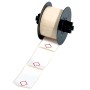 Brady MNK-CLP-105X155-L1-B7594-0.2 etichetta per stampante Rosso, Bianco Etichetta per stampante autoadesiva (710575)