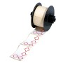 Brady MNK-CLP-105X155-L4A-B7594-0.2 etichetta per stampante Rosso, Bianco Etichetta per stampante autoadesiva (710579)