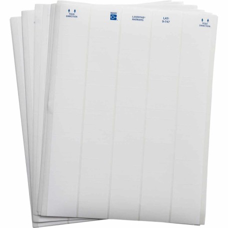 Brady LAT-9-747-10 etichetta per stampante Bianco Etichetta per stampante autoadesiva (029724)
