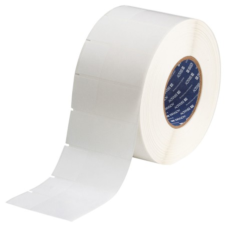 Brady THT-134-461-3 etichetta per stampante Trasparente, Bianco Etichetta per stampante autoadesiva (062366)