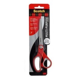 Scotch 1427 forbici da cancelleria Universale Taglio a zig zag Grigio, Rosso (7000033998)
