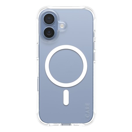 PanzerGlass CARE by ® Fashionable Cover Samba Trasparente con MagSafe Bianco iPhone 17 (CR22326)