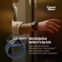 PanzerGlass 3641 accessorio indossabile intelligente Protezione per schermo Nero Vetro temperato, Polietilene tereftalat (3641)