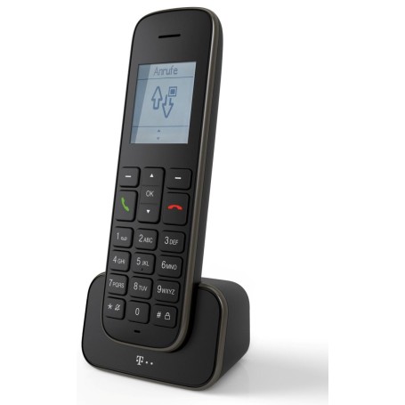 Telekom Sinus 207 Pack Telefono DECT Identificatore di chiamata Nero (40316576)