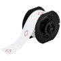 Brady B30-260-7569-CLP1 etichetta per stampante Rosso, Bianco Etichetta per stampante non adesiva (121633)