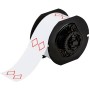 Brady B30-260-7569-CLP2 etichetta per stampante Rosso, Bianco Etichetta per stampante non adesiva (121634)