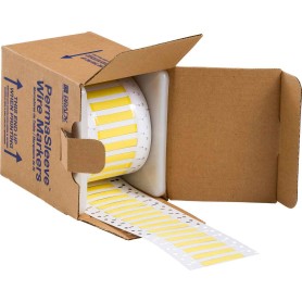 Brady PermaSleeve Giallo Poliolefine 5000 pz (104699)