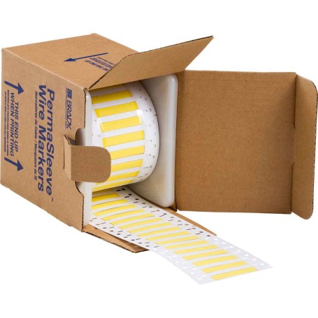 Brady PermaSleeve Giallo Poliolefine 5000 pz (104699)