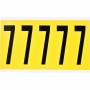 Brady 3460-7 etichetta autoadesiva Rettangolo Permanente Nero, Giallo 5 pz (034607)