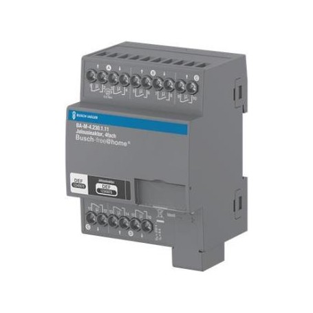 BUSCH-JAEGER BA-M-4.230.1.11 Jalousieaktor 4fach 230V REG (2CDG510028R0021)