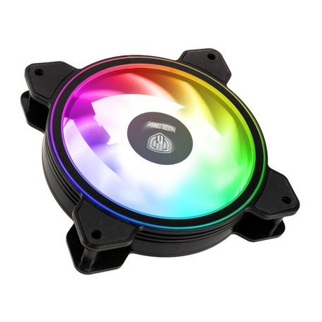 Kolink Umbra HDB ARGB Led PWM - 120 mm Case per computer Ventilatore 12 cm Nero, Bianco 1 pz (UMBRA 120MM)