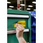Brady B30C-4250-509-YL etichetta per stampante Giallo Etichetta per stampante non adesiva (117918)