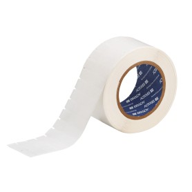 Brady THT-127-461-3 etichetta per stampante Trasparente, Bianco Etichetta per stampante autoadesiva (062359)