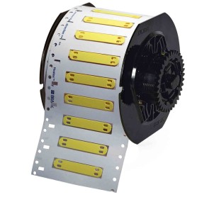 Brady B33-6010-7643-YL etichetta per stampante Giallo Etichetta per stampante non adesiva (195555)