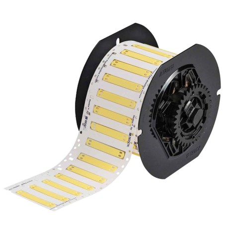 Brady B33-7510-7643-YL etichetta per stampante Giallo Etichetta per stampante non adesiva (195557)