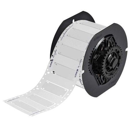 Brady B33-7525-7643-WT etichetta per stampante Bianco Etichetta per stampante non adesiva (195560)