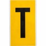 Brady 1570-T etichetta autoadesiva Rettangolo Permanente Nero, Giallo 25 pz (097589)