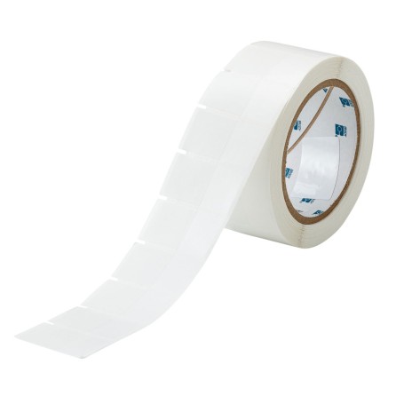 Brady THT-183-461-1 etichetta per stampante Trasparente, Bianco Etichetta per stampante autoadesiva (105124)