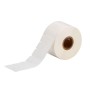 Brady THT-133-461-1.5-SC etichetta per stampante Trasparente, Bianco Etichetta per stampante autoadesiva (116377)