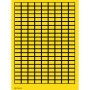Brady 101805 etichetta autoadesiva Rettangolo Giallo 4725 pz