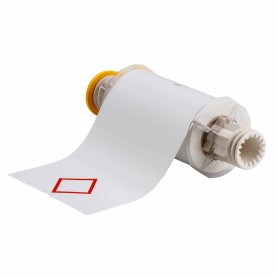 Brady B85-155X210-7569-CLP1 etichetta per stampante Rosso, Bianco Etichetta per stampante autoadesiva (130772)