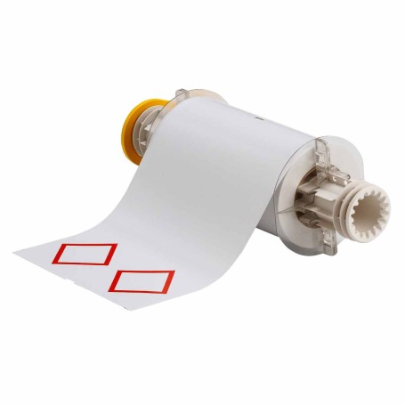 Brady B85-155X210-7569-CLP2 etichetta per stampante Rosso, Bianco Etichetta per stampante autoadesiva (130773)