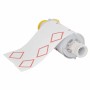 Brady B85-155X210-7569-CLP4A etichetta per stampante Rosso, Bianco Etichetta per stampante autoadesiva (130776)