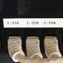 Brady B33C-375-498 nastro per etichettatrice Bianco (143072)
