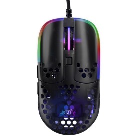 CHERRY XTRFY MZ1 Gaming Maus - schwarz - Maus - Optisc mouse Ambidestro USB tipo A Ottico 16000 DPI (MZ1-RGB-BLACK-TP)