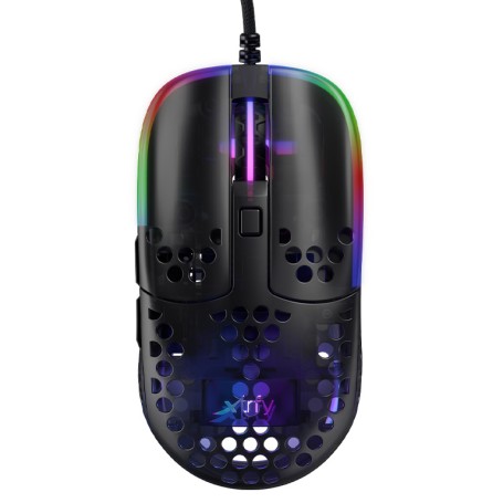 CHERRY XTRFY MZ1 Gaming Maus - schwarz - Maus - Optisc mouse Ambidestro USB tipo A Ottico 16000 DPI (MZ1-RGB-BLACK-TP)