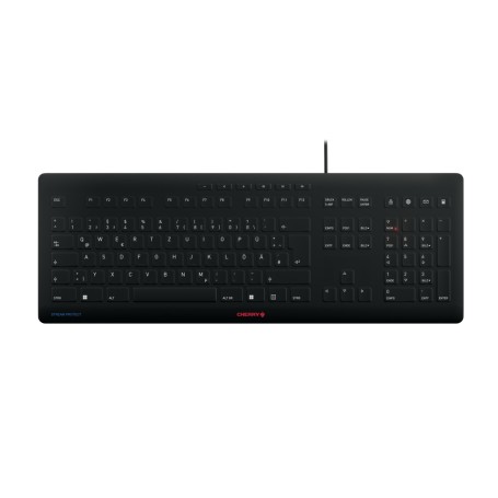 CHERRY Stream tastiera Universale USB QWERTZ Tedesco Nero (JK-8502DE-2)