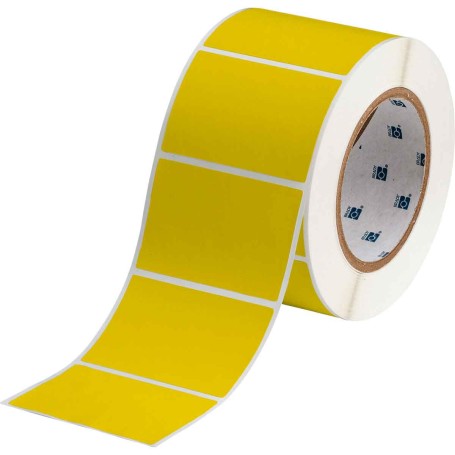 Brady THT-19-8591-1-YL etichetta per stampante Giallo Etichetta per stampante autoadesiva (149102)