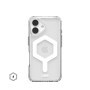 Urban Armor Gear Plyo custodia per cellulare 15,5 cm (6.1") Cover Trasparente, Bianco (114482114341)