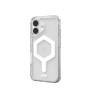 Urban Armor Gear Plyo custodia per cellulare 15,5 cm (6.1") Cover Trasparente, Bianco (114482114341)