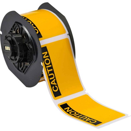 Brady B30-241-595-OSHACA etichetta per stampante Nero, Giallo Etichetta per stampante autoadesiva (142193)