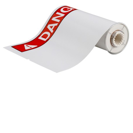 Brady B85-254X356-7569-AN-GEFAHR etichetta per stampante Bianco Etichetta per stampante autoadesiva (140895)