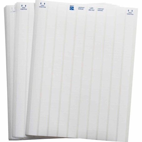Brady LAT-29-747-10 etichetta per stampante Bianco Etichetta per stampante autoadesiva (029771)